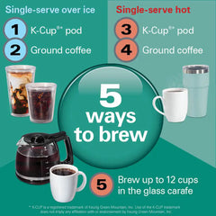 FlexBrew® Advanced 5-in-1 Coffee Maker
