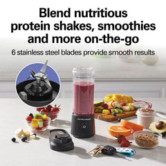 Blend Now™ Portable Cordless Blender, Black
