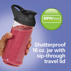 Blend Now™ Portable Cordless Blender, Black