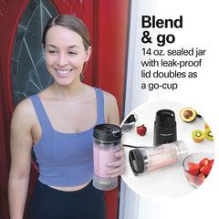 Personal Blender with Leak-Proof Travel Lid