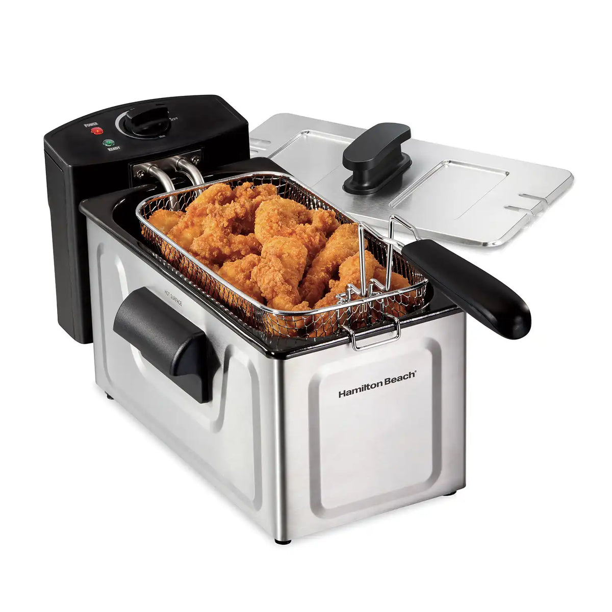Deep Fryer, 1.9 Liter/8 Cup Oil Capacity, 6 Cup Food Capacity