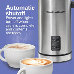 Milk Frother and Warmer, Stainless Steel