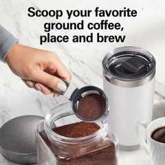 The Scoop® Single-Serve Coffee Maker, Black